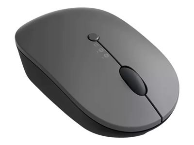 Lenovo Go Multi-device - Mysz - niebieska optyczna - 3 przyciski - bezprzewodowa - 2.4 GHz, Bluetooth 5.0 - odbiornik bezprzewod