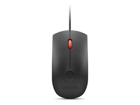 Lenovo - Mysz - optyczna - 3 przyciski - przewodowa - USB - czarny, czerwony - dla ThinkPad T16 Gen 4 21QN