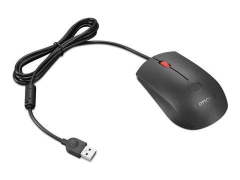Lenovo - Mysz - optyczna - 3 przyciski - przewodowa - USB - czarny, czerwony - dla ThinkPad T16 Gen 4 21QN