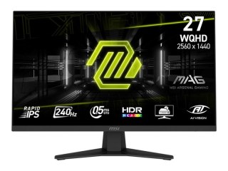 MSI MAG 274QF X24 - Monitor LED - gaming - 27" - 2560 x 1440 QHD @ 240 Hz - Fast IPS - 250 cd/m² - 1000:1 - 0.5 ms - 2xHDMI, Dis