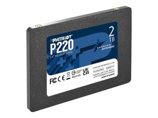 Patriot P220 - SSD - 2 TB - wewnętrzny - 2,5" - SATA 6Gb/s