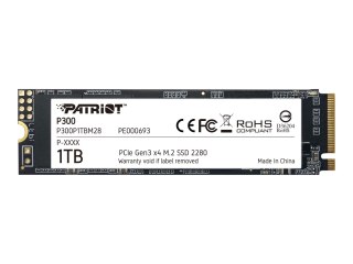 Patriot P300 - SSD - 1 TB - wewnętrzny - M.2 2280 - PCIe 3.0 x4 (NVMe)