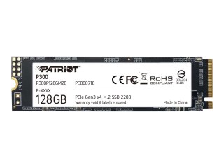 Patriot P300 - SSD - 128 GB - wewnętrzny - M.2 2280 - PCIe 3.0 x4 (NVMe)