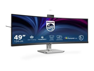 Philips 49B2U6903CH - 6000 Series - monitor LED - zaokrąglony - 49" (48.8" widoczny) - 5120 x 1440 SuperWide @ 100 Hz - VA - 500