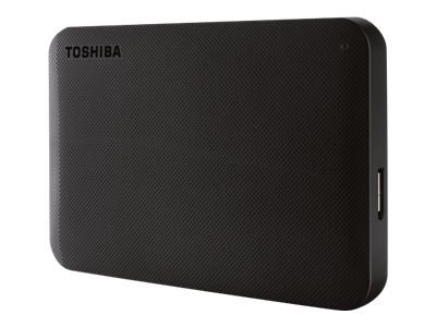 Toshiba Canvio Ready - Dysk twardy - 1 TB - zewnętrzny (przenośne) - 2,5" - USB 3.2 Gen 1 - czarny