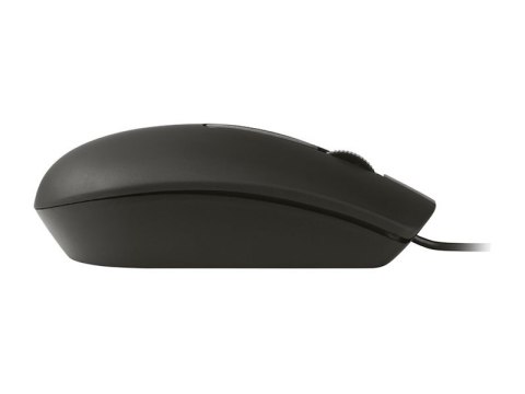 Tracer OFFI - Mysz - ergonomiczna - prawo i leworęczna - optyczna - 3 przyciski - przewodowa - USB - czarny