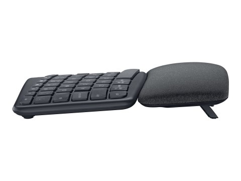 Logitech ERGO K860 - Klawiatura - bezprzewodowa - 2.4 GHz, Bluetooth 5.0 - Nordycka