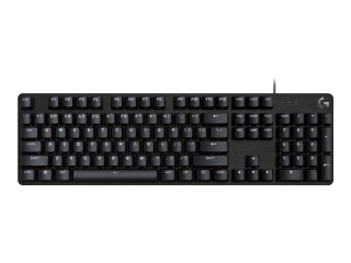 Logitech G G413 SE - Klawiatura - gaming - full size - podświetlenie - USB - QWERTY - Hiszpania - przełącznik: Tactile - czarny