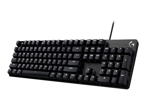 Logitech G G413 SE - Klawiatura - podświetlenie - USB - AZERTY - Francja - przełącznik: Tactile - czarny