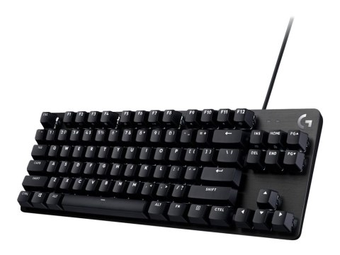Logitech G G413 TKL SE - Klawiatura - podświetlenie - USB - AZERTY - Francja - przełącznik: Tactile - czarny