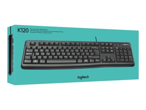 Logitech K120 - Klawiatura - USB - Francja