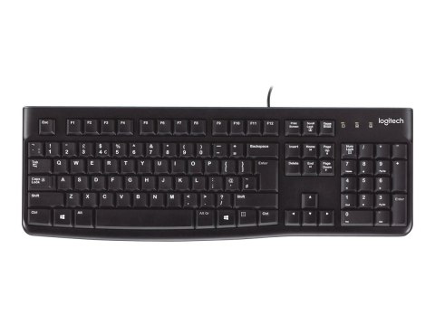 Logitech K120 - Klawiatura - USB - QWERTY - Włochy