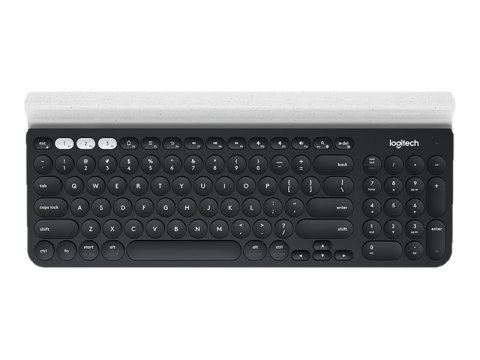 Logitech K780 Multi-Device - Klawiatura - bezprzewodowa - Bluetooth - Szwajcaria - biały