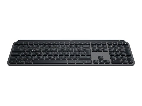 Logitech MX Keys S - Klawiatura - podświetlenie - bezprzewodowa - Bluetooth LE - AZERTY - Belgia - przełącznik: Nożycowa Struktu