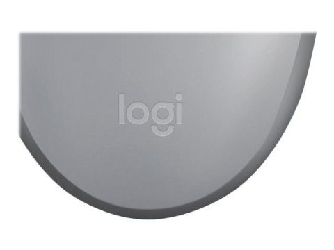 Logitech M110 Silent - Mysz - prawo i leworęczna - optyczna - 3 przyciski - przewodowa - USB-A - średnioszary