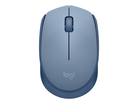Logitech M171 - Mysz - prawo i leworęczna - optyczna - 3 przyciski - bezprzewodowa - 2.4 GHz - odbiornik bezprzewodowy USB - nie
