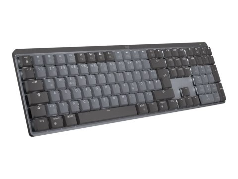 Logitech Master Series MX Mechanical - Klawiatura - podświetlenie - bezprzewodowa - Bluetooth LE - QWERTZ - Niemcy - przełącznik
