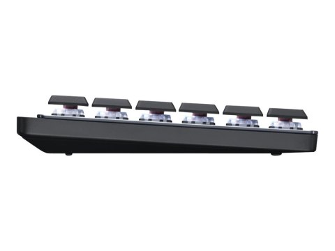 Logitech Master Series MX Mechanical Mini - Klawiatura - podświetlenie - bezprzewodowa - Bluetooth LE - QWERTY - Wielka Brytania