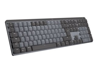 Logitech Master Series MX Mechanical Mini - Klawiatura - podświetlenie - bezprzewodowa - Bluetooth LE - QWERTZ - Niemcy - przełą