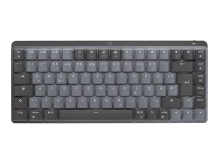 Logitech Master Series MX Mechanical Mini - Klawiatura - podświetlenie - bezprzewodowa - Bluetooth LE - QWERTZ - Niemcy - przełą