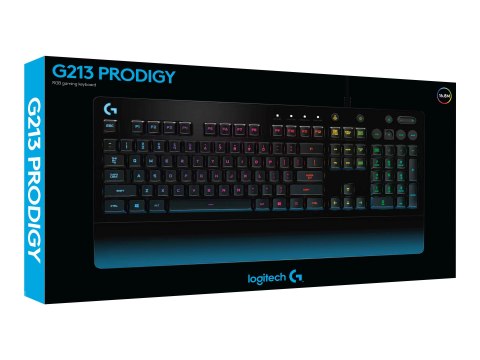 Logitech Prodigy G213 - Klawiatura - podświetlenie - USB - Francja