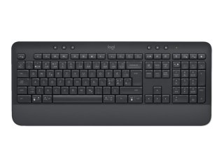 Logitech Signature K650 - Klawiatura - bezprzewodowa - Bluetooth LE - QWERTY - Skandynawia (Dania/Finlandia/Norwegia/Szwecja) - 