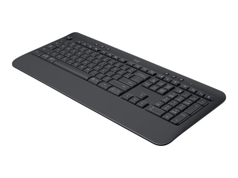 Logitech Signature - Klawiatura - bezprzewodowa - Bluetooth 5.1 - QWERTZ - Niemcy - grafitowy