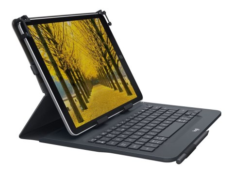 Logitech Universal Folio for 9-10 inch Tablets - Etui na klawiaturę - bezprzewodowa - Bluetooth 3.0 - Skandynawia