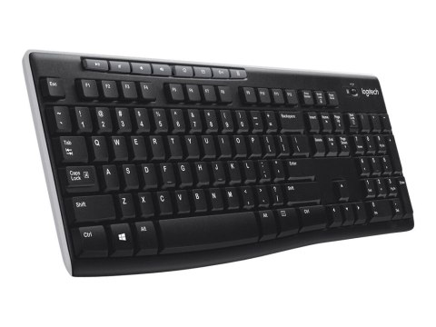 Logitech Wireless Keyboard K270 - Klawiatura - bezprzewodowa - 2.4 GHz - QWERTY - Holandia
