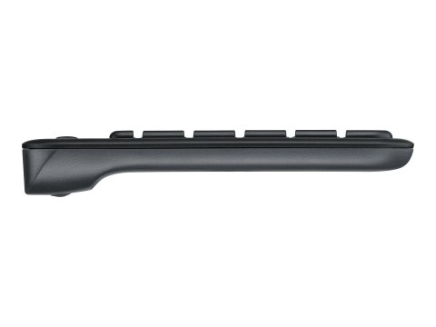 Logitech Wireless Touch Keyboard K400 Plus - Klawiatura - bezprzewodowa - 2.4 GHz - Francja - czarny