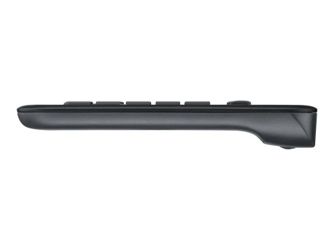 Logitech Wireless Touch Keyboard K400 Plus - Klawiatura - bezprzewodowa - 2.4 GHz - Włochy - czarny