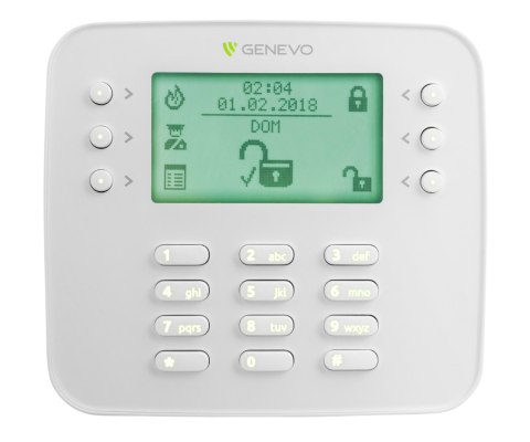 KLAWIATURA DO CENTRALI ALARMOWEJ LCD-SL GENEVO