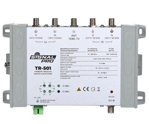 NADAJNIK OPTYCZNY TR-501 SIGNAL PRO