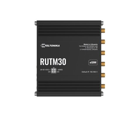 PUNKT DOSTĘPOWY 5G +ROUTER RUTM30 Dual SIM + eSIM Wi-Fi 5, : 2.4 GHz, 5 GHz, 867 Mb/s Teltonika