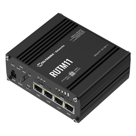 ROUTER 4G LTE RUTM11 Dual SIM Wi-Fi 5, : 2.4 GHz, 5 GHz, 867 Mb/s Teltonika