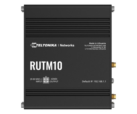 ROUTER RUTM10 Wi-Fi 2.4 GHz, 5 GHz 867 Mb/s Teltonika