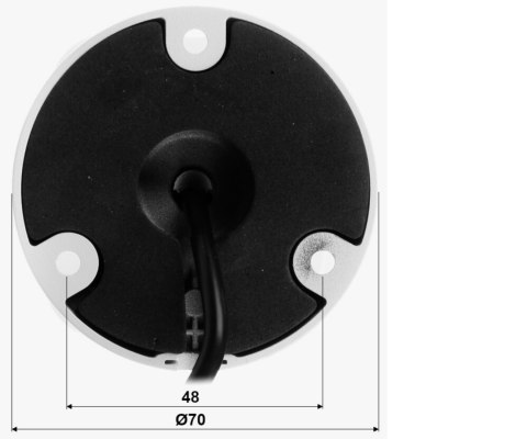 KAMERA AHD, HD-CVI, HD-TVI, PAL HAC-HFW1500TLM-0280B-S3-DIP - 5 Mpx 2.8 mm DAHUA