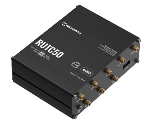 PUNKT DOSTĘPOWY 5G +ROUTER RUTC50 Dual SIM + eSIM Wi-Fi 5, 2.4 GHz, 5 GHz 2402 Mb/s Teltonika