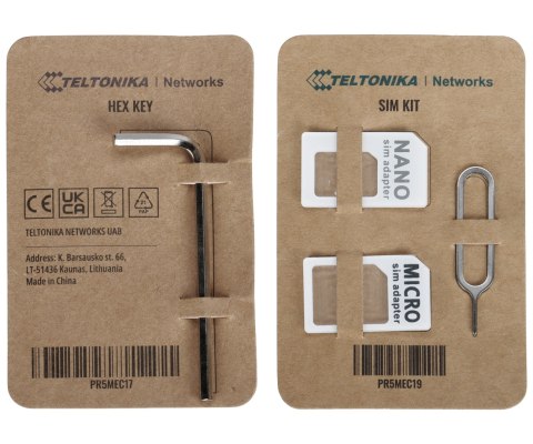 PUNKT DOSTĘPOWY 5G +ROUTER RUTM55 Dual SIM + eSIM Wi-Fi 5, : 2.4 GHz, 5 GHz, 867 Mb/s Teltonika