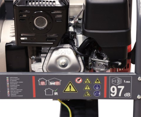 AGREGAT PRĄDOTWÓRCZY FH7001R 5600 W Honda GX 390 FOGO