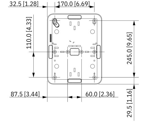 BEZPRZEWODOWY EKSPANDER WE/WY PRZEWODOWYCH ARM9A4-W2(868) DAHUA