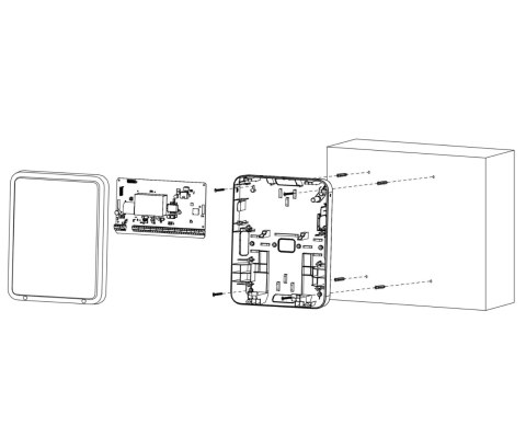 BEZPRZEWODOWY EKSPANDER WE/WY PRZEWODOWYCH ARM9A4-W2(868) DAHUA