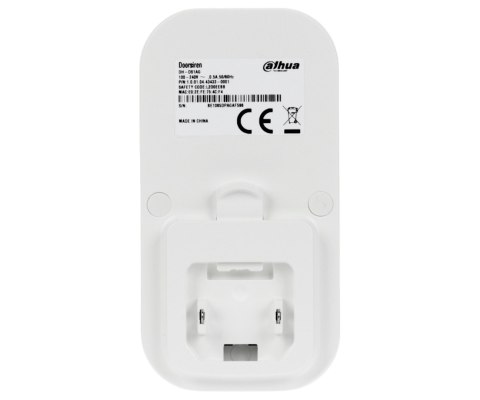 DZWONEK BEZPRZEWODOWY Z KAMERĄ + GONG BEZPRZEWODOWY VDKP01-BG Wi-Fi 6, 4 Mpx DAHUA