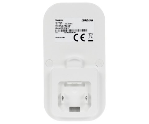 DZWONEK BEZPRZEWODOWY Z KAMERĄ + GONG BEZPRZEWODOWY VDKP01-WG Wi-Fi 6, 4 Mpx DAHUA
