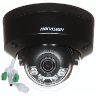 KAMERA WANDALOODPORNA IP DS-2CD2163G2-LIS2U 2.8MM BLACK PL Smart Hybrid Light AcuSense - 6 Mpx Hikvision