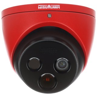HYBRYDOWA KAMERA TERMOWIZYJNA IP HY-FT431LDP-TD1F4-MB 1.2 mm, 4 Mpx 4.0 mm WISUALARM