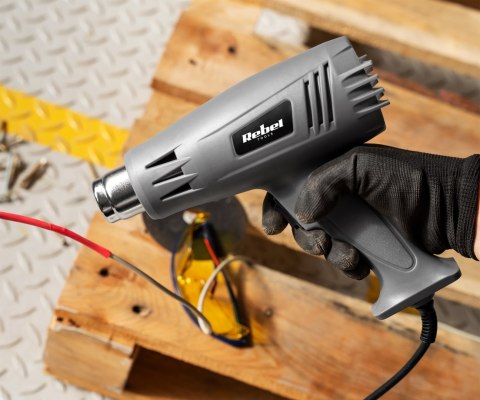 OPALARKA NA GORĄCE POWIETRZE RB-1098 1600 W REBEL Tools