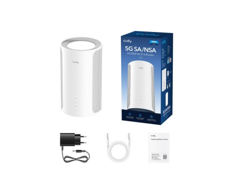 PUNKT DOSTĘPOWY 5G +ROUTER P4 Wi-Fi 6, 2.4 GHz, 5 GHz ; 574 Mb/s + 2402 Mb/s CUDY