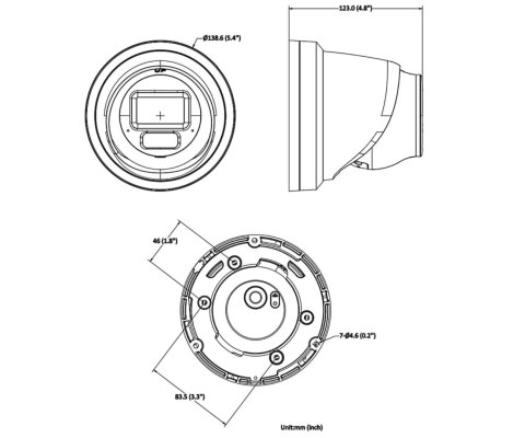 KAMERA WANDALOODPORNA IP DS-2CD2H43G2-LIZS2U(2.8-12MM)PL AcuSense Smart Hybrid Light - 4 Mpx - MOTOZOOM Hikvision