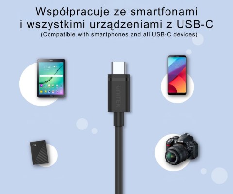 PRZEWÓD USB3.1-A/USB-C/0.25M-UNITEK USB-A/USB-C 0.25 m UNITEK